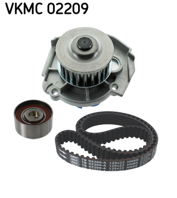 SKF VKMC 02209 Vezérlés készlet, fogasszíj szett (szíj+görgők+vízpumpa)